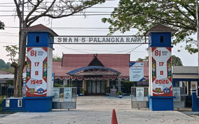 Tetap Semangat Belajar Daring Saat Asap Pekat Kemarau Kering