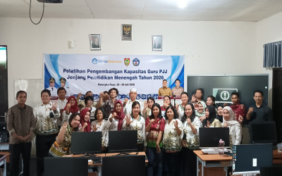 SEAMOLEC Berikan Pelatihan Peningkatan Kapasitas Guru PJJ SMAN 5 Palangka Raya